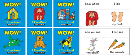 Wow! I Can Read - Set 1 Blue