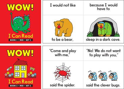 Wow! I Can Read - Set 3 Red